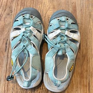 Keen Aqua and Gray Outdoor Sandals